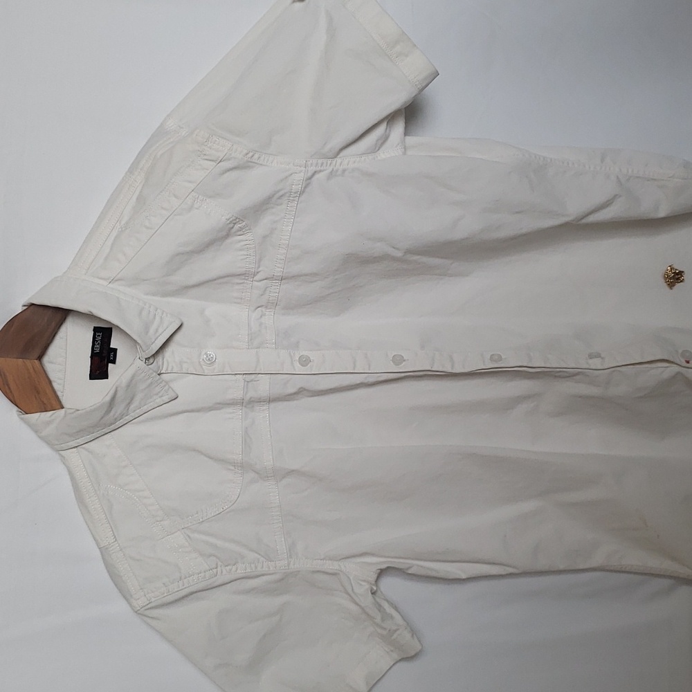 Versace Sport Short-Sleeve Button-Down Shirt
